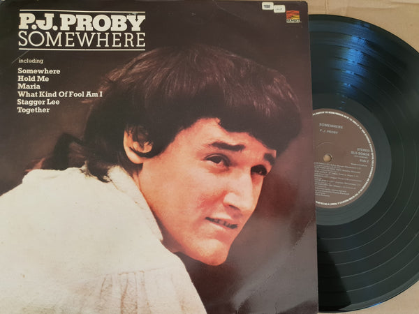 P.J. Proby - Somewhere (UK VG)