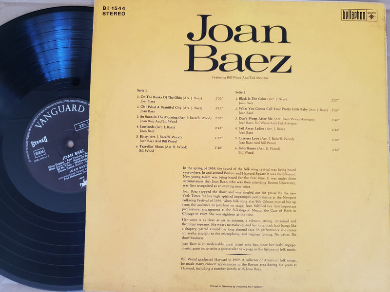 Joan Baez - Joan Baez (Germany VG+)