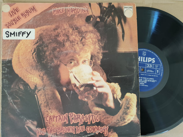 Mike Harding - Captain Paralytic & The Brown Ale Cowboy ( UK VG 2 LP )