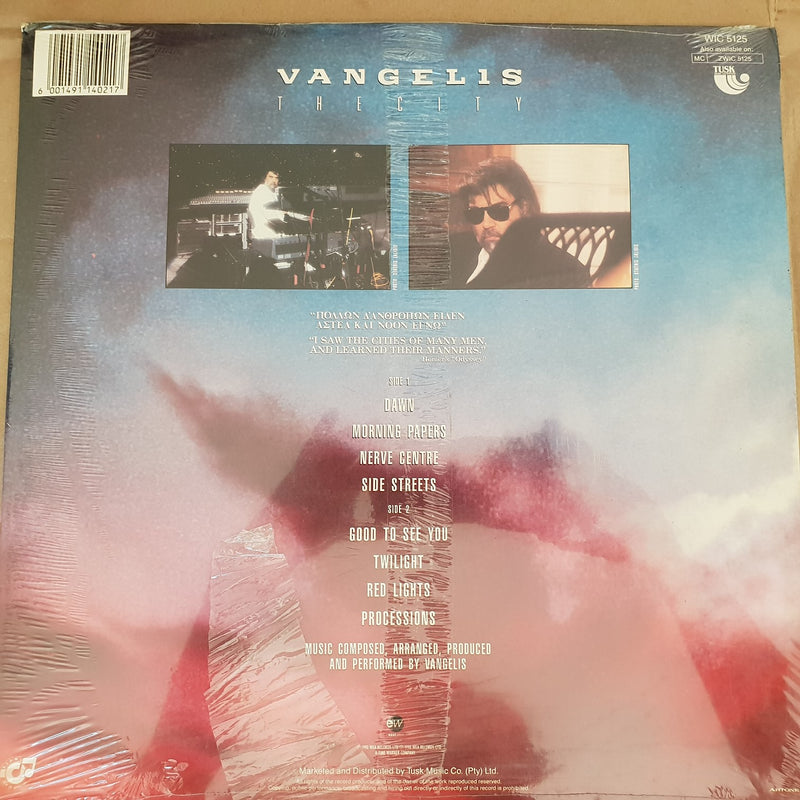 Vangelis - The City (RSA EX) Sealed