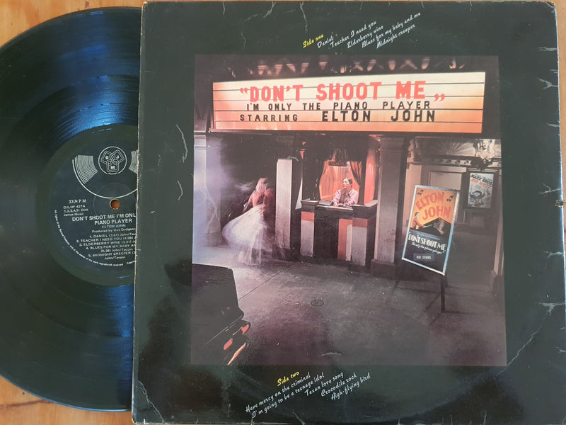 Elton John - Don't Shoot Me I'm Only The Piano Player (RSA VG-)