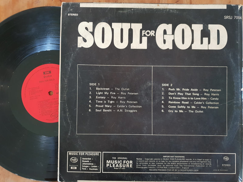 Various Artists - Soul For Gold (RSA VG-)