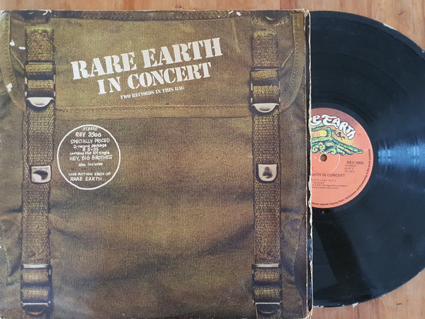 Rare Earth – Rare Earth In Concert (RSA VG) 2LP