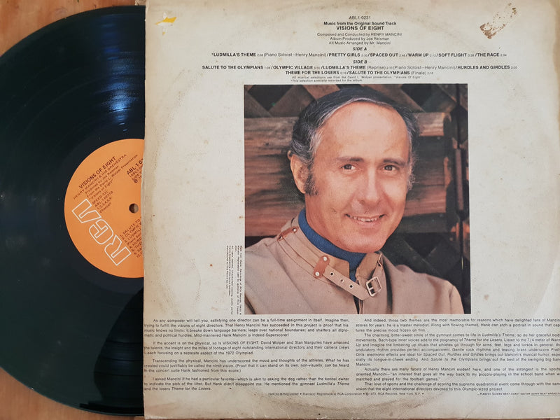 Henry Mancini & His Orchestra | Visions Of Eight (RSA VG)