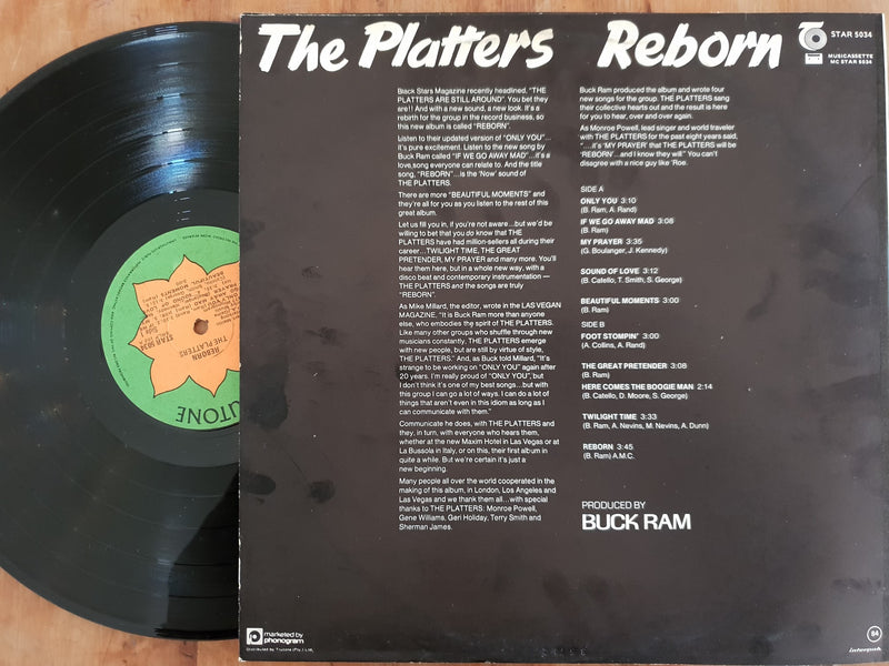 The Platters - Reborn (RSA VG+)