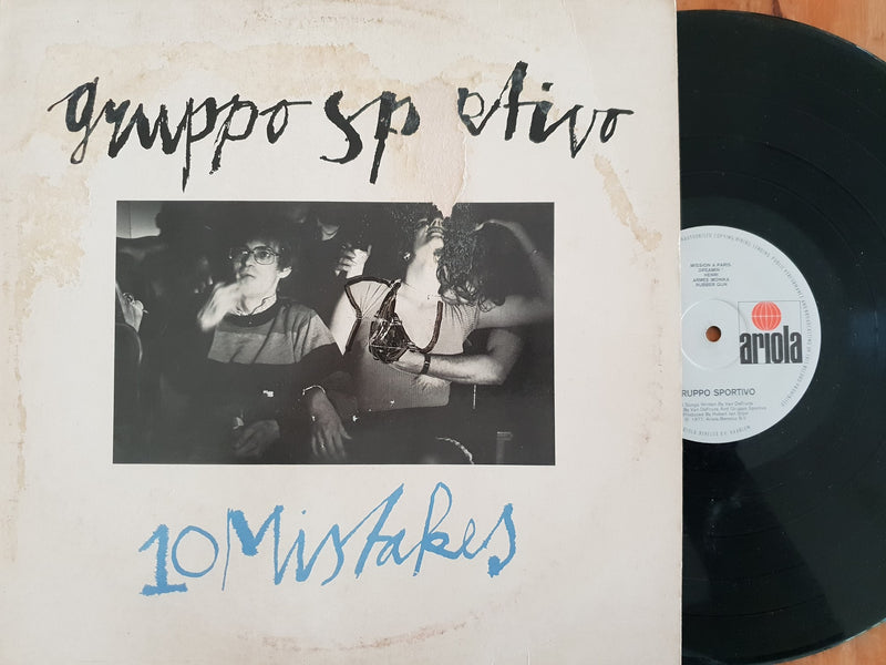 Gruppo Sportivo – 10 Mistakes (Benelux VG-)