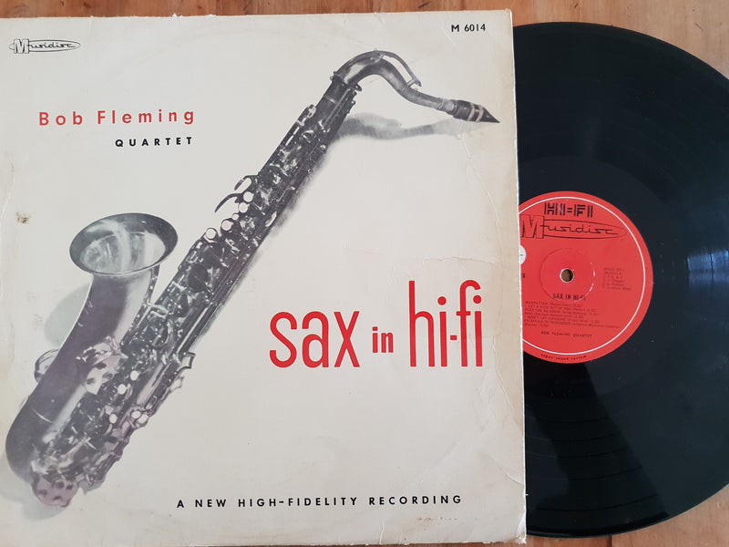 Bob Fleming Quartet - Sax In Hi-Fi (RSA VG-)