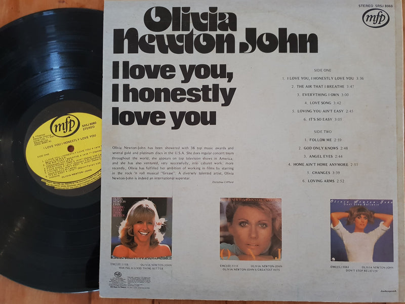 Olivia Newton-John - I Love You, I Honestly Love You (RSA VG)