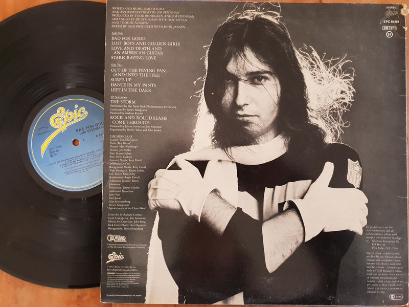 Jim Steinman - Bad For Good (UK VG)