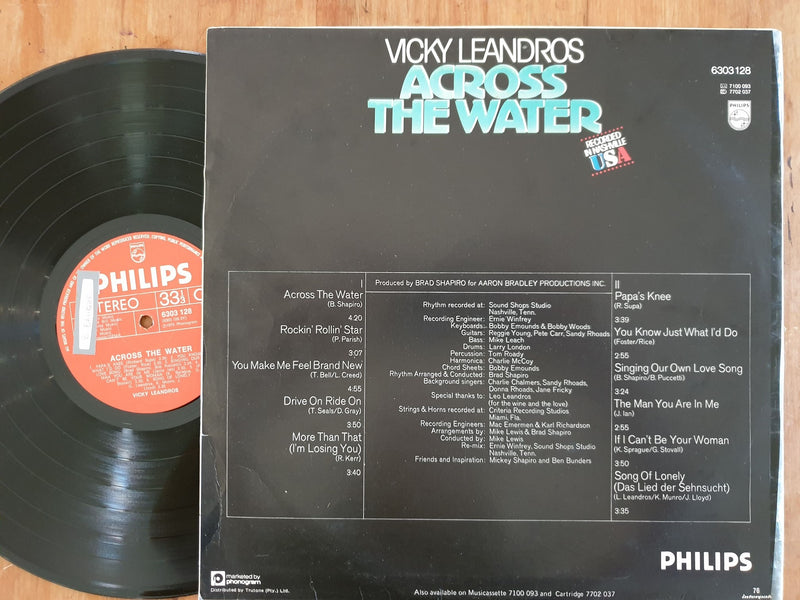 Vicky Leandros - Across The Water (RSA VG)