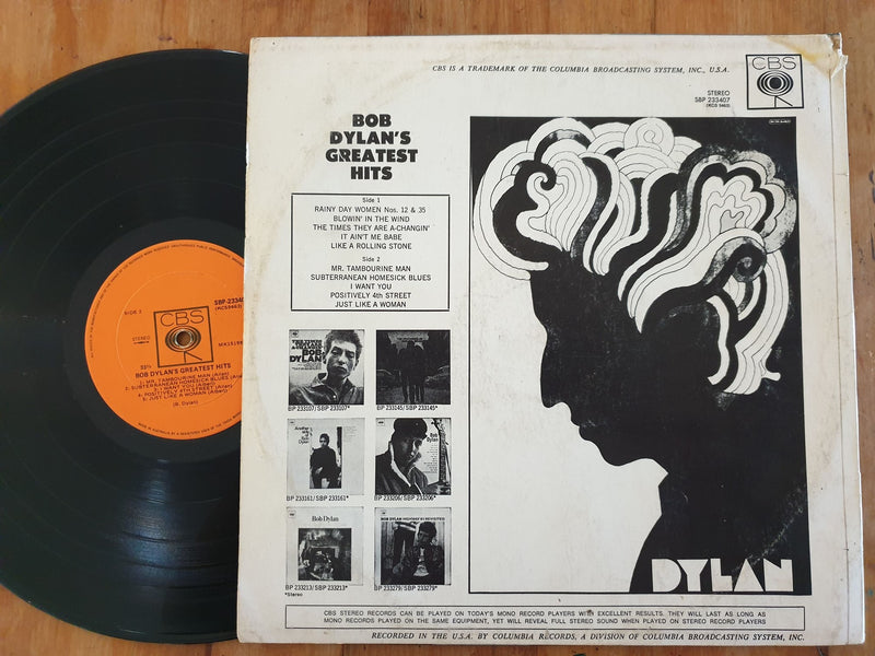 Bob Dylan - Greatest Hits (RSA VG-)