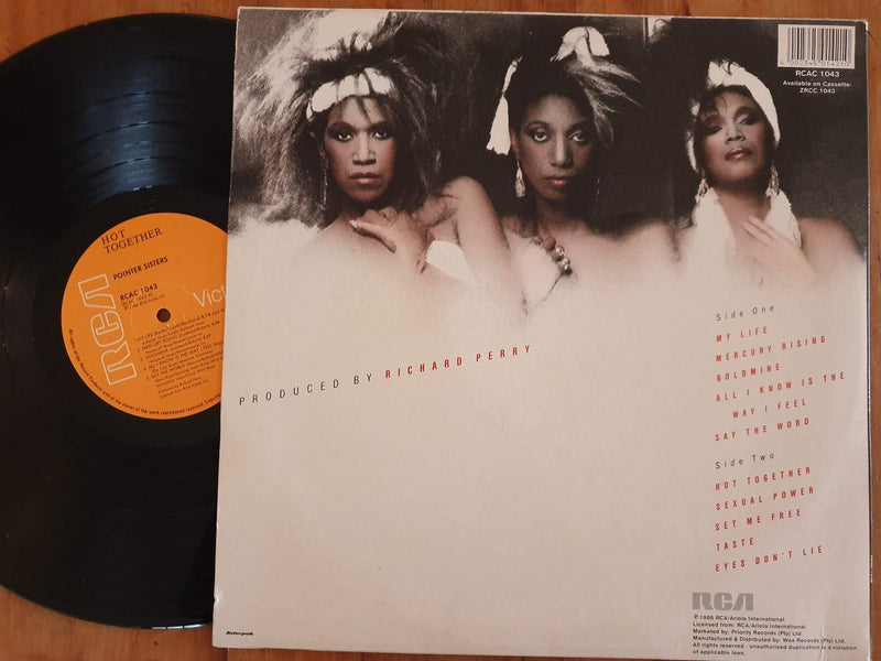 Pointer Sisters - Hot Together (RSA VG+)