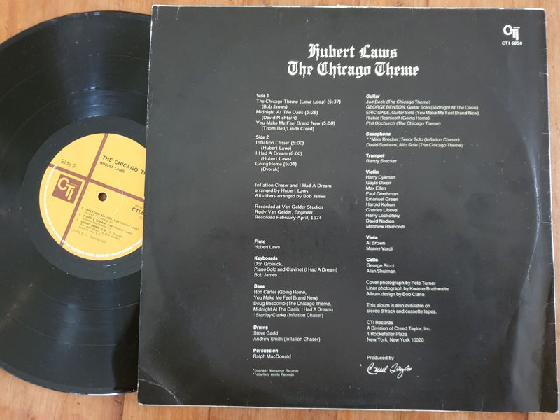 Hubert Laws – The Chicago Theme (RSA VG+)