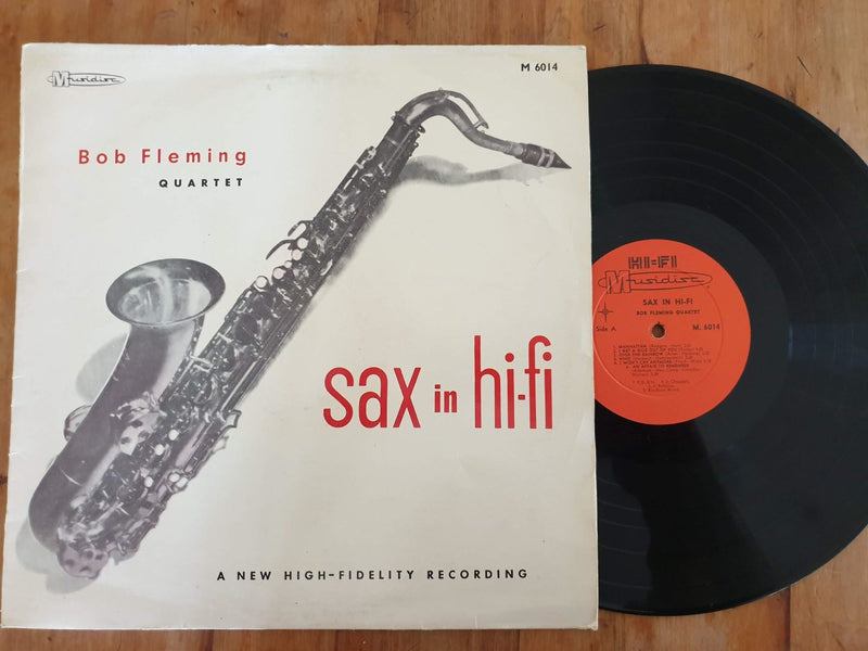 Bob Fleming Quartet - Sax In Hi-Fi (RSA VG)