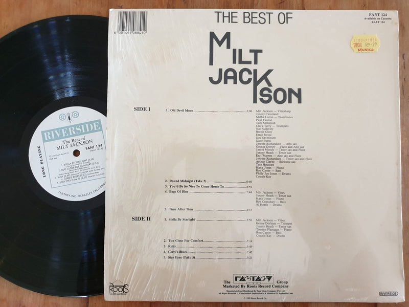 Milt Jackson - The Best Of Milt Jackson (RSA VG+)