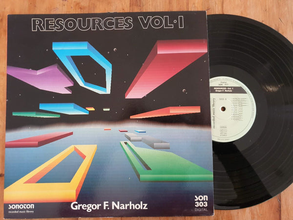 Gregor F. Narholz - Resources Vol. 1 (Germany VG+)
