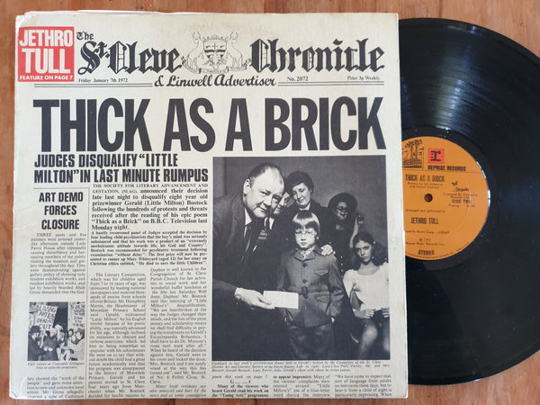 Jethro Tull - Thick As A Brick (RSA VG-)