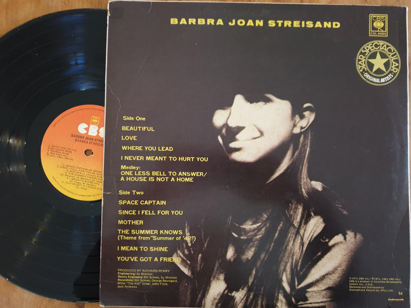 Barbra Streisand - Barbra Joan Streisand (RSA VG+)