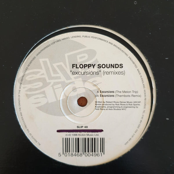Floppy Sounds - Excursions (Remixes) 12" (UK VG)