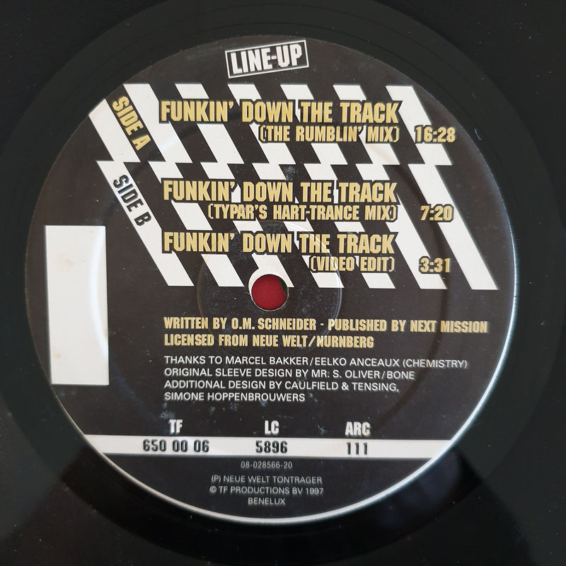 Mr. S. Oliver – Funkin' Down The Track (Germany VG) 12"