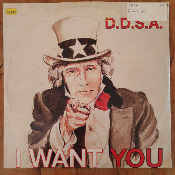 D.D.S.A. – I Want You 12" (Germany VG-)