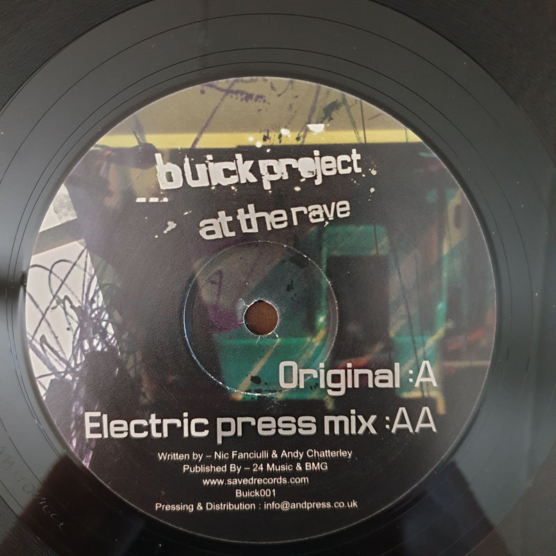 Buick Project - At The Rave 12" (UK VG)