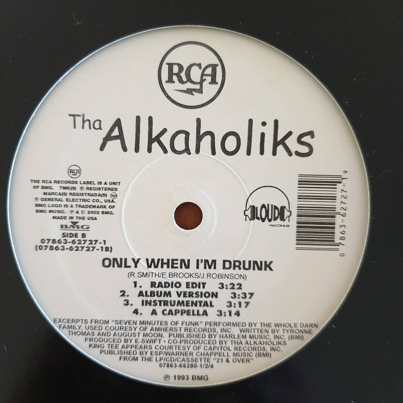 Tha Alkaholiks – Likwit / Only When I'm Drunk (US VG) 12"