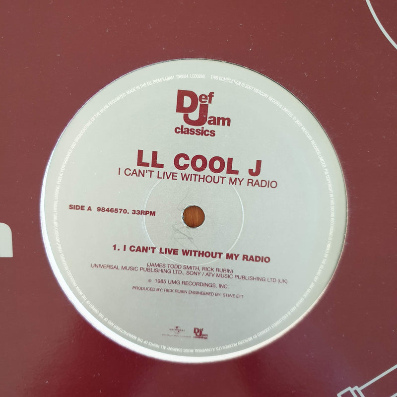 L.L. Cool J -I Can't Live Without My Radio 12" (UK VG)