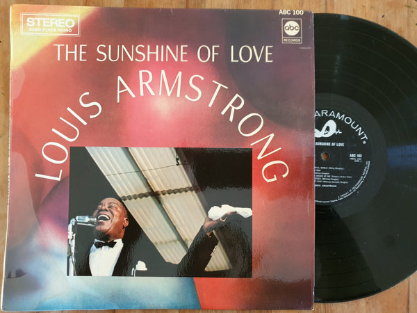 Louis Armstrong - The Sunshine Of Love (RSA VG+)