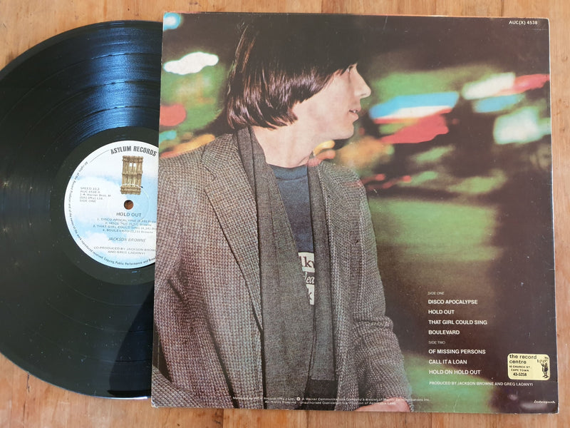 Jackson Browne - Hold Out (RSA VG+)