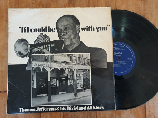 Thomas Jefferson & His Dixieland All Stars -  "If I Could Be With You" (UK VG)