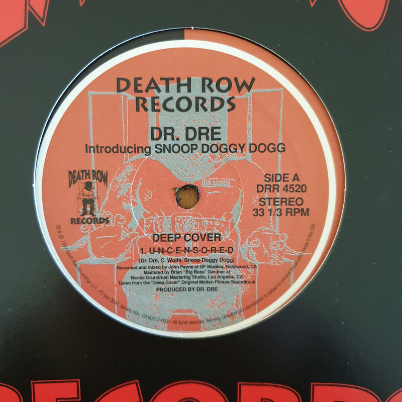 Dr. Dre – Deep Cover 12" (USA VG+)