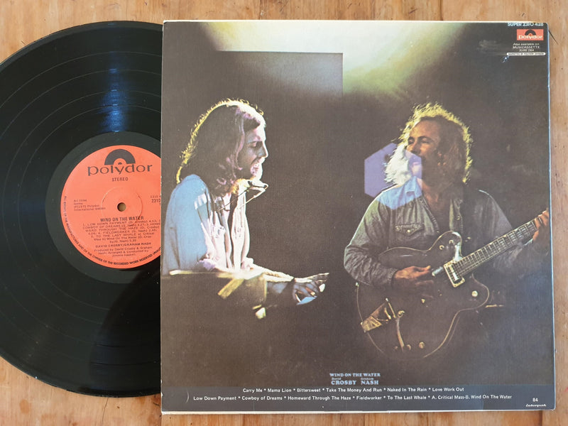 David Crosby & Graham Nash - Wind On The Water (RSA VG)