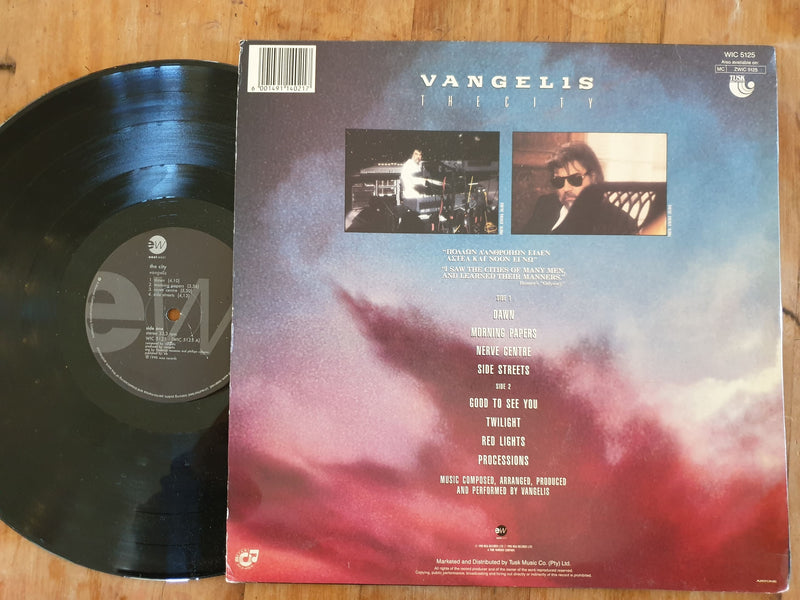 Vangelis - The City (RSA VG+)