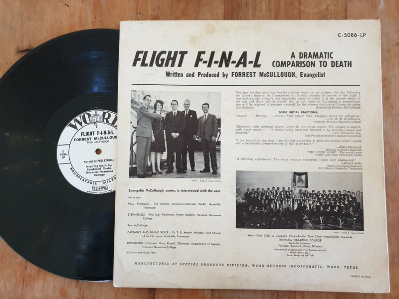 Forrest McCullough – Flight F-I-N-A-L (USA VG)