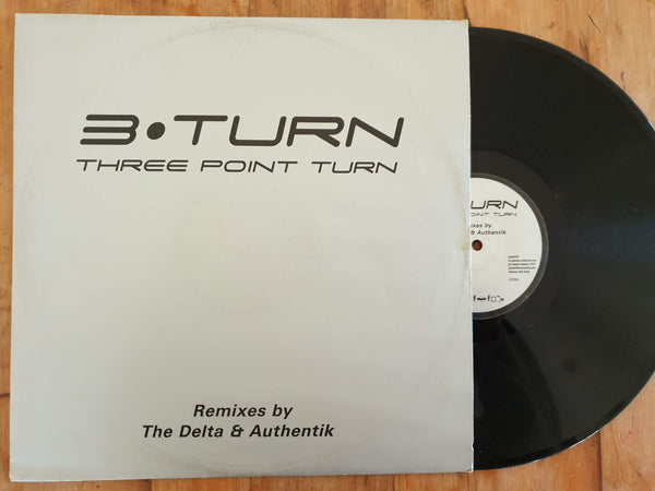 Three Point Turn ‎– Remixes (Germany VG) 12"