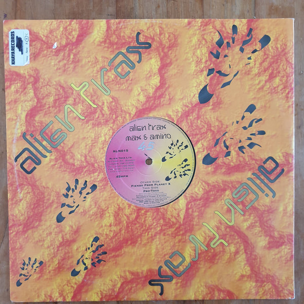 Max & Amino – Fiends From Planet X / Pro-Toss (UK VG-)