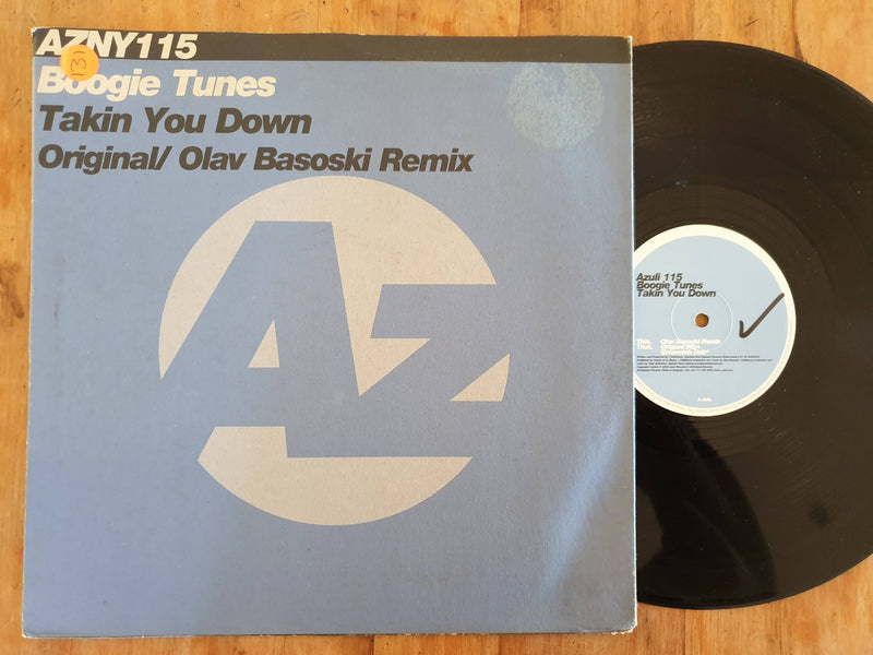 Boogie Tunes – Takin You Down 12" (UK VG+)