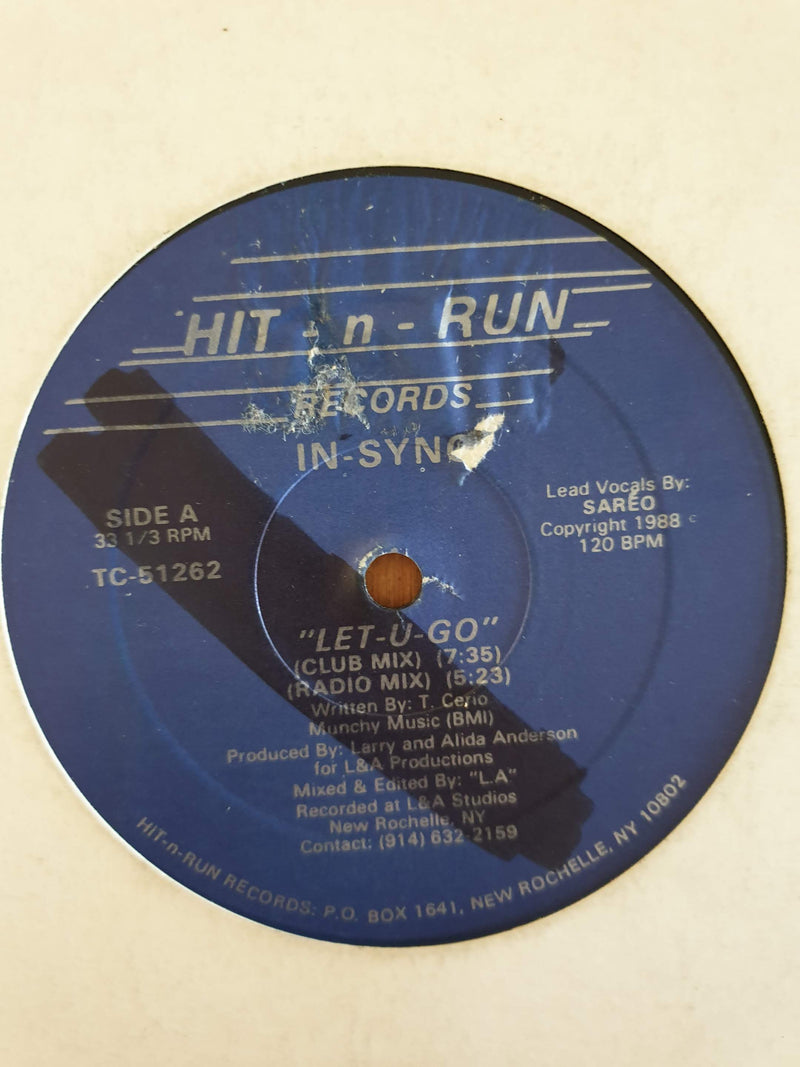 In-Sync – Let-U-Go 12" (US VG)