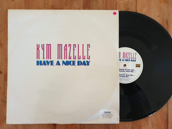 Kym Mazelle - Have A Nice Day 12" (Italy VG+)