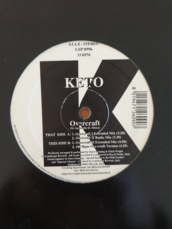Keto – Overcraft 12" (UK VG)