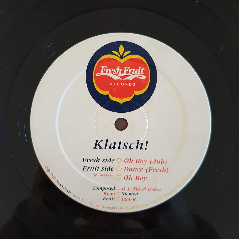 Klatsch! – Oh Boy 12" (Netherlands VG)