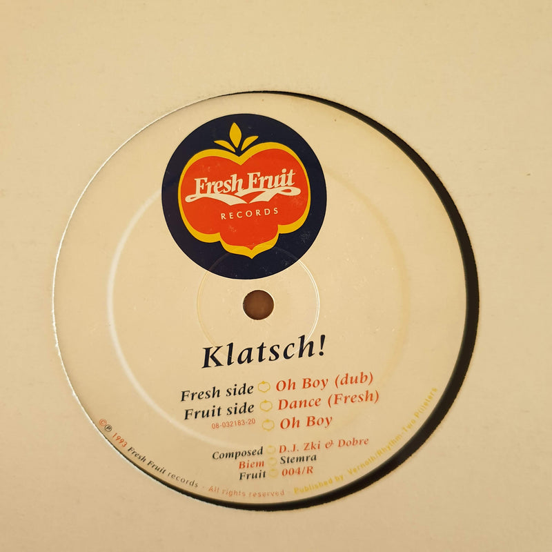 Klatsch! – Oh Boy 12" (Netherlands VG)