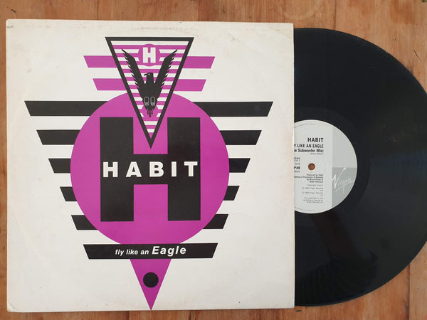 Habit – Fly Like An Eagle 12" (UK VG)