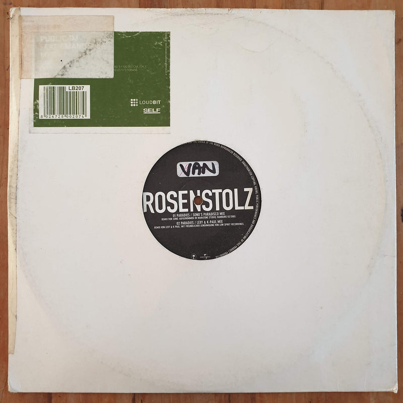 Rosenstolz – Was Kann Ich Für Eure Welt / Paradies (Germany VG) 12"