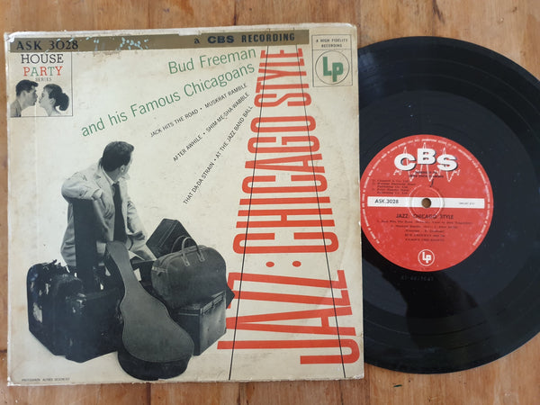 Bud Freeman And His Famous Chicagoans – Jazz: Chicago Style 10" (RSA VG)