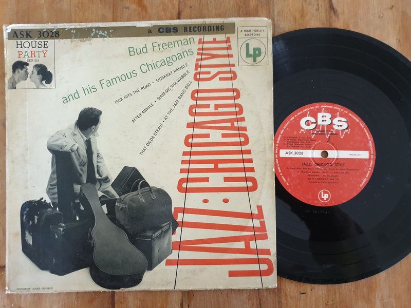 Bud Freeman And His Famous Chicagoans – Jazz: Chicago Style 10" (RSA VG)