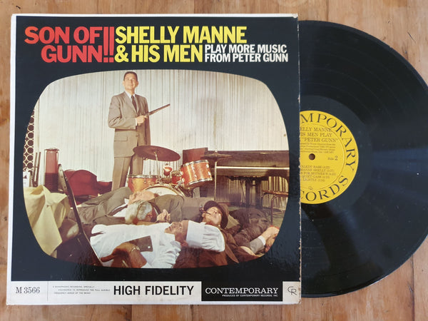 Shelly Manne & His Men – Son Of Gunn!! (USA VG) Mono