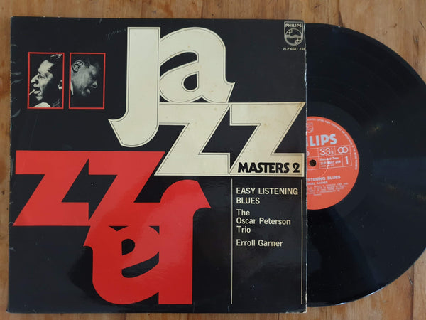 The Oscar Peterson Trio, Erroll Garner – Jazz Masters 2 - Easy Listening Blues (RSA VG+) 2LP Gatefold