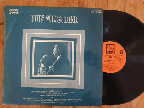 Louis Armstrong – Immortal Sessions Volume 1 (UK VG+)